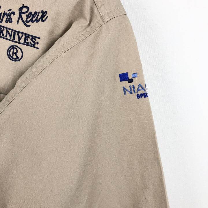 Carhartt short sleeve work shirt, men's XL size cotton Beige type Vintage Second Hand