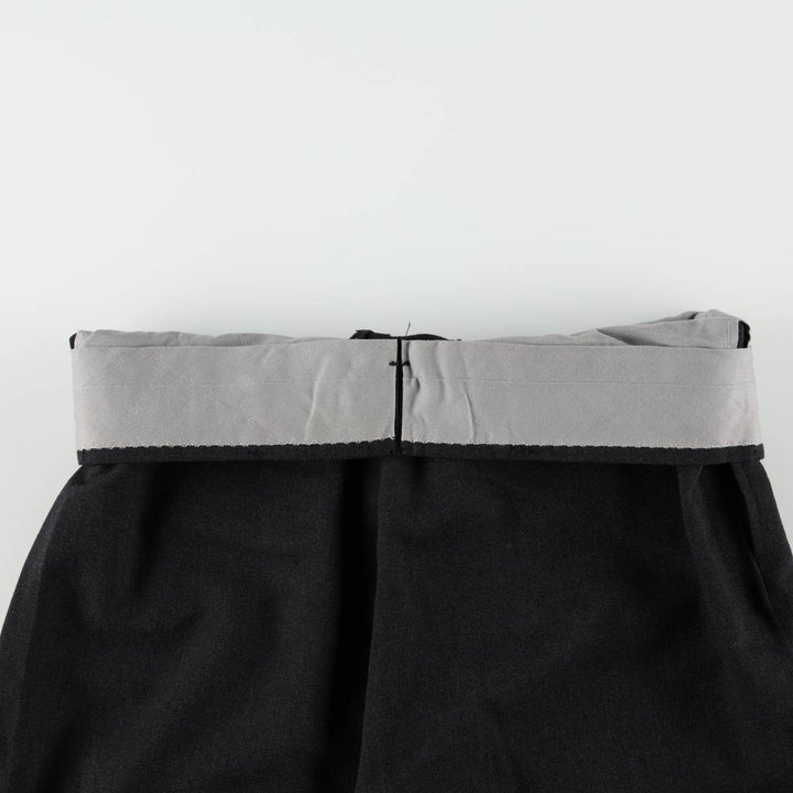 1960'S Penney's Permalon slacks, women's size L (equivalent to W28), vintage. unclear navy blue type Vintage Second Hand