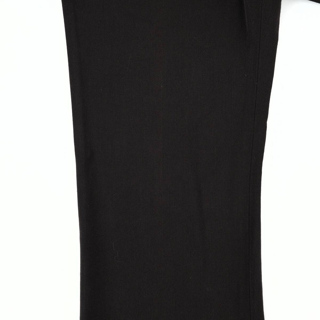 ALBERTO MAKALI slacks/flared pants, made in the USA, women's size M (equivalent to W26). others black type Vintage Second Hand