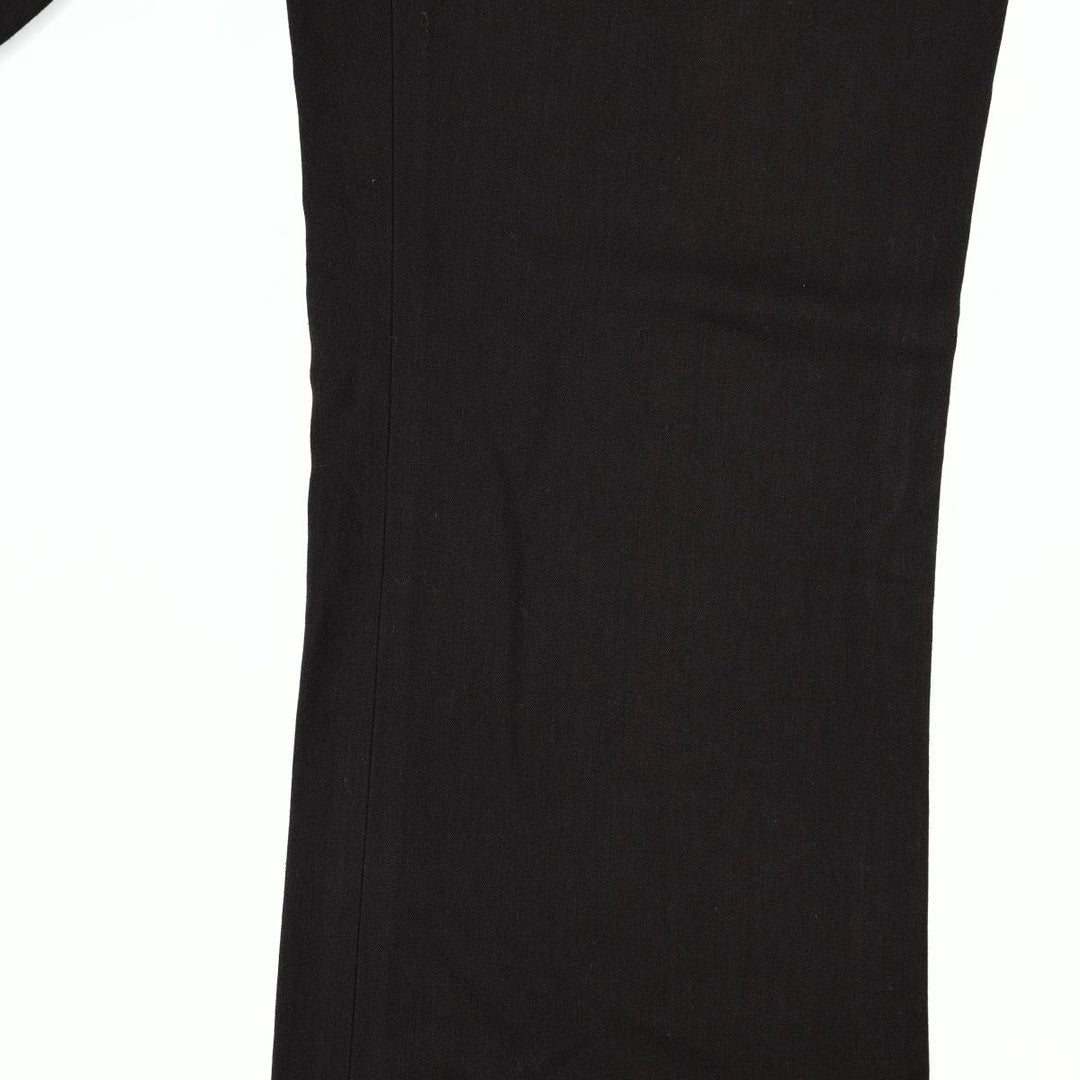 ALBERTO MAKALI slacks/flared pants, made in the USA, women's size M (equivalent to W26). others black type Vintage Second Hand