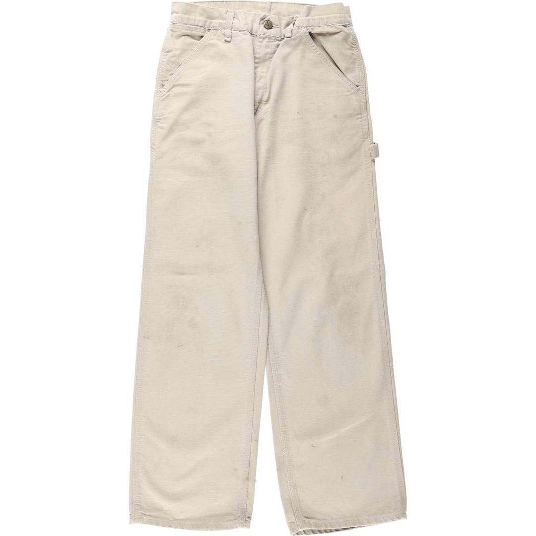 Carhartt Duck Painter Pants, Women's L (w29) cotton Beige type Vintage Second Hand