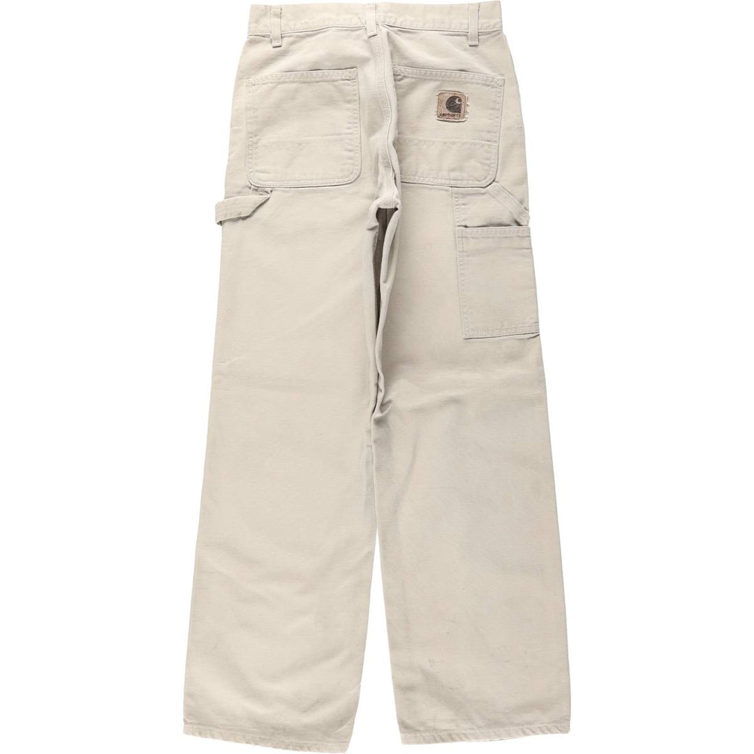 Carhartt Duck Painter Pants, Women's L (w29) cotton Beige type Vintage Second Hand