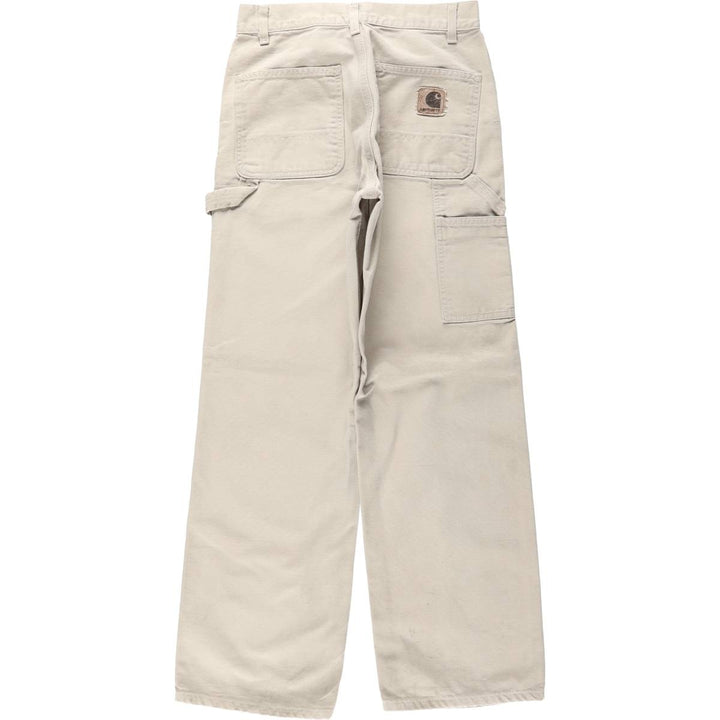 Carhartt Duck Painter Pants, Women's L (w29) cotton Beige type Vintage Second Hand