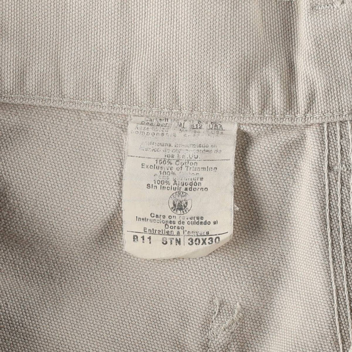 Carhartt Duck Painter Pants, Women's L (w29) cotton Beige type Vintage Second Hand