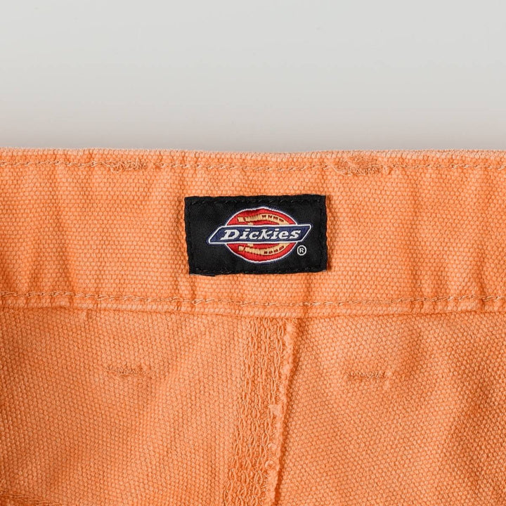 Dickies Duck Work Pants, Women's XL (equivalent to W31) cotton orange type Vintage Second Hand