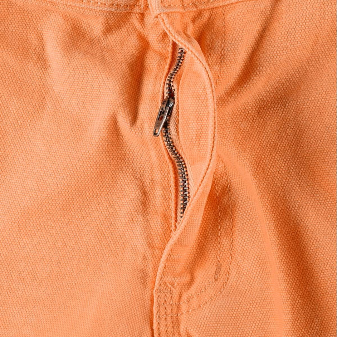 Dickies Duck Work Pants, Women's XL (equivalent to W31) cotton orange type Vintage Second Hand