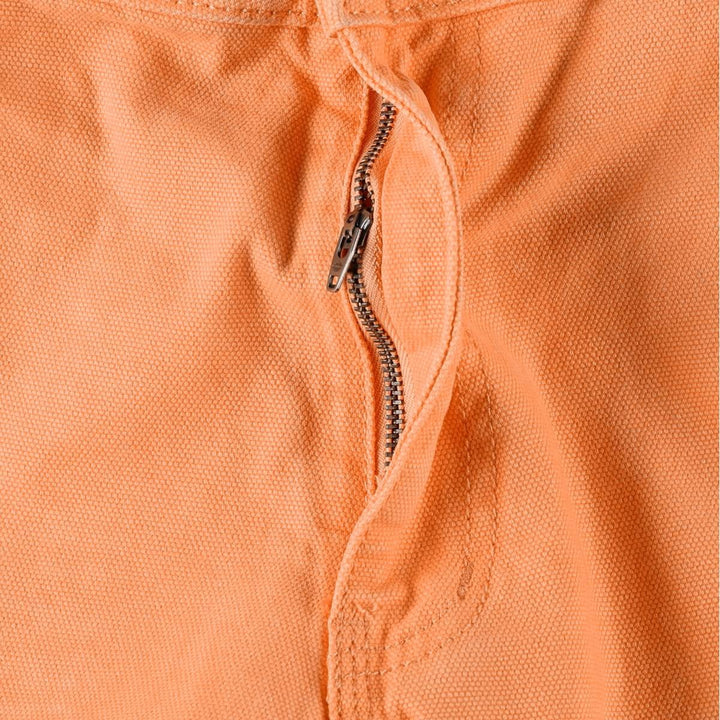 Dickies Duck Work Pants, Women's XL (equivalent to W31) cotton orange type Vintage Second Hand