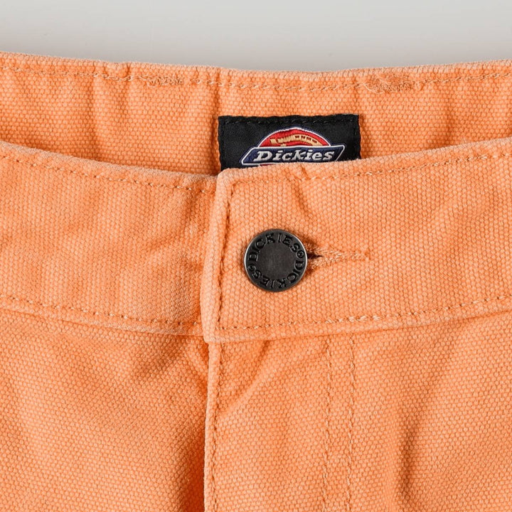 Dickies Duck Work Pants, Women's XL (equivalent to W31) cotton orange type Vintage Second Hand