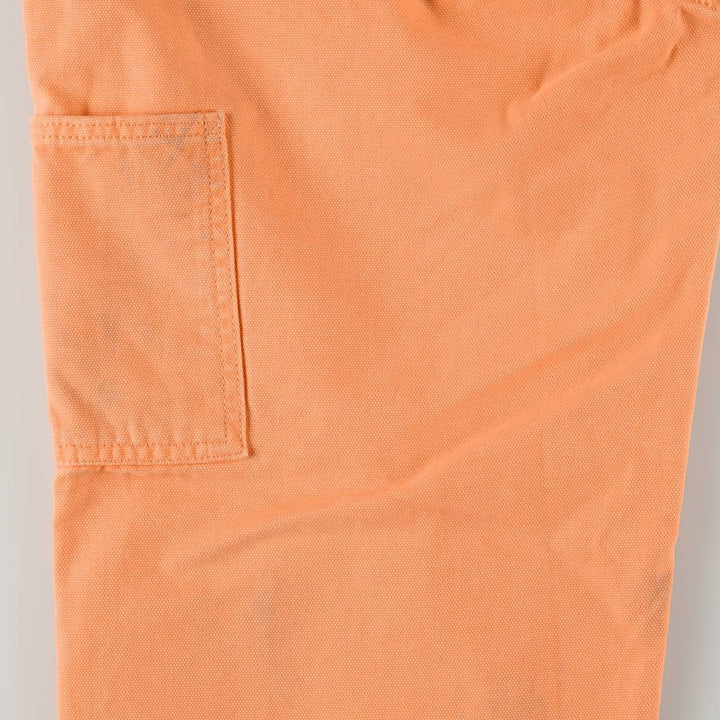 Dickies Duck Work Pants, Women's XL (equivalent to W31) cotton orange type Vintage Second Hand