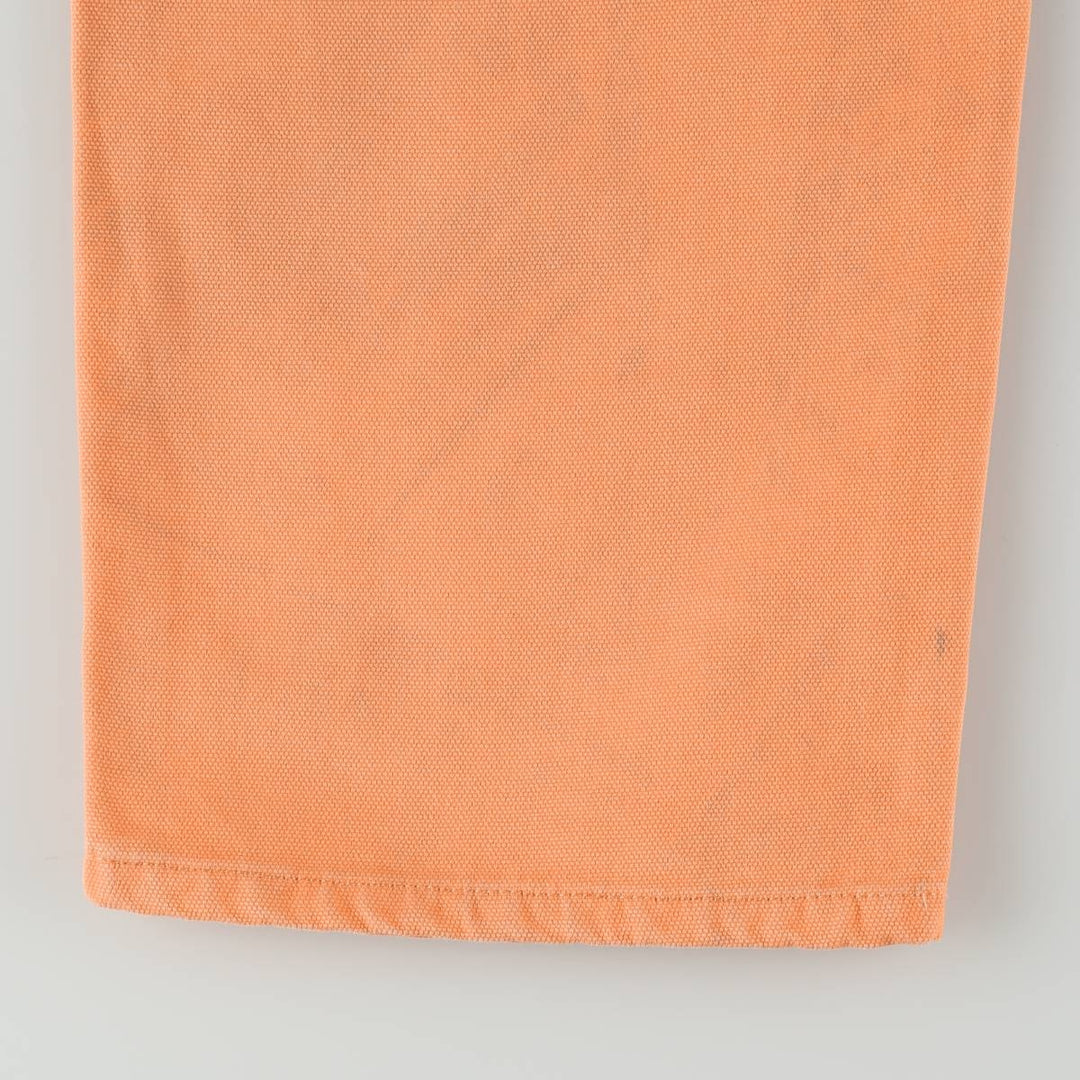 Dickies Duck Work Pants, Women's XL (equivalent to W31) cotton orange type Vintage Second Hand