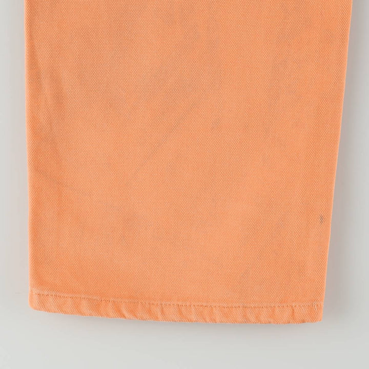 Dickies Duck Work Pants, Women's XL (equivalent to W31) cotton orange type Vintage Second Hand
