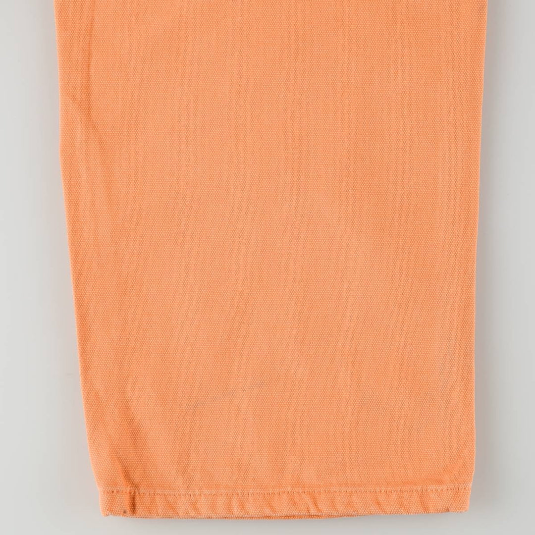 Dickies Duck Work Pants, Women's XL (equivalent to W31) cotton orange type Vintage Second Hand