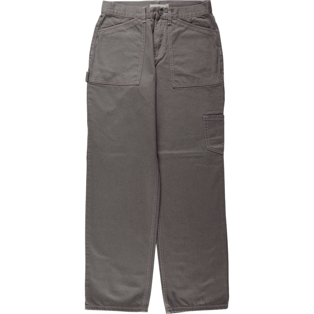 GLASSONS Painter Pants, Women's XL (equivalent to W31) cotton gray type Vintage Second Hand