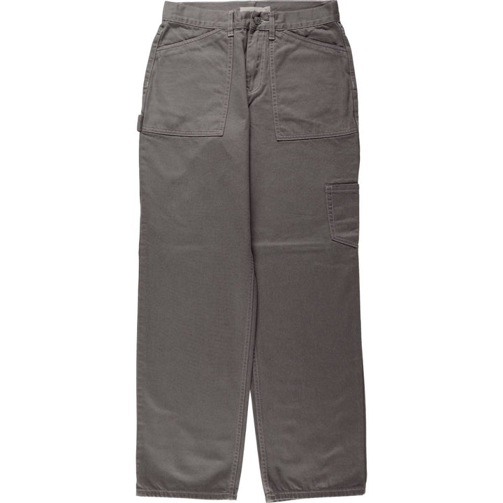 GLASSONS Painter Pants, Women's XL (equivalent to W31) cotton gray type Vintage Second Hand