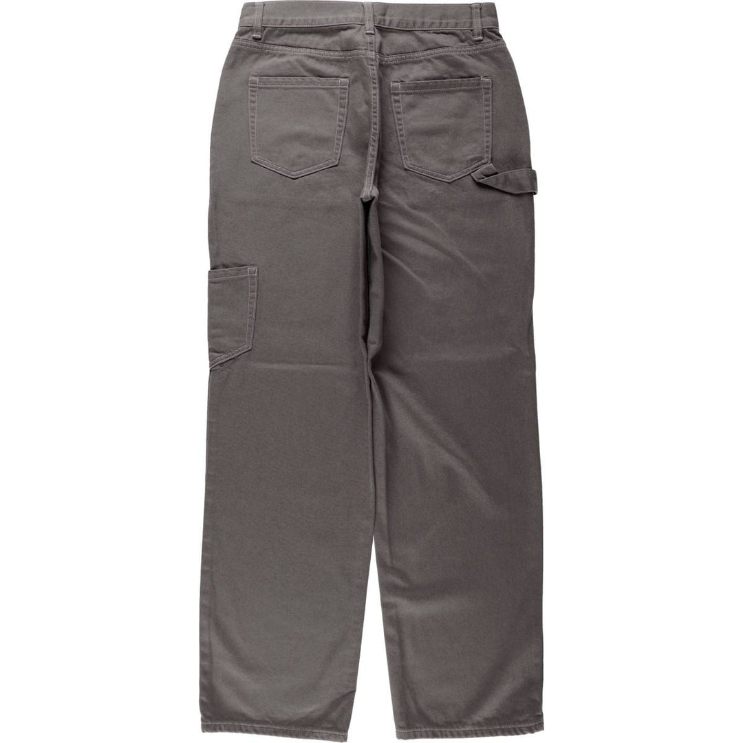 GLASSONS Painter Pants, Women's XL (equivalent to W31) cotton gray type Vintage Second Hand