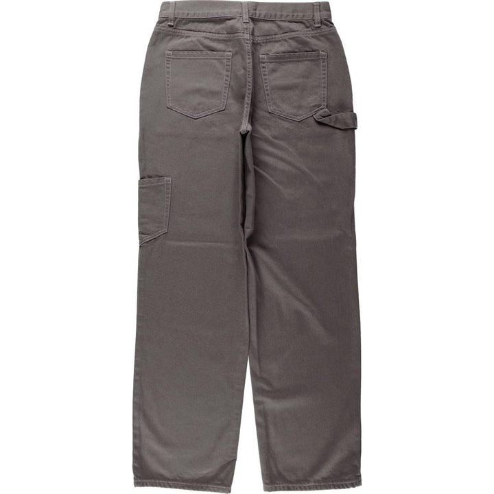 GLASSONS Painter Pants, Women's XL (equivalent to W31) cotton gray type Vintage Second Hand
