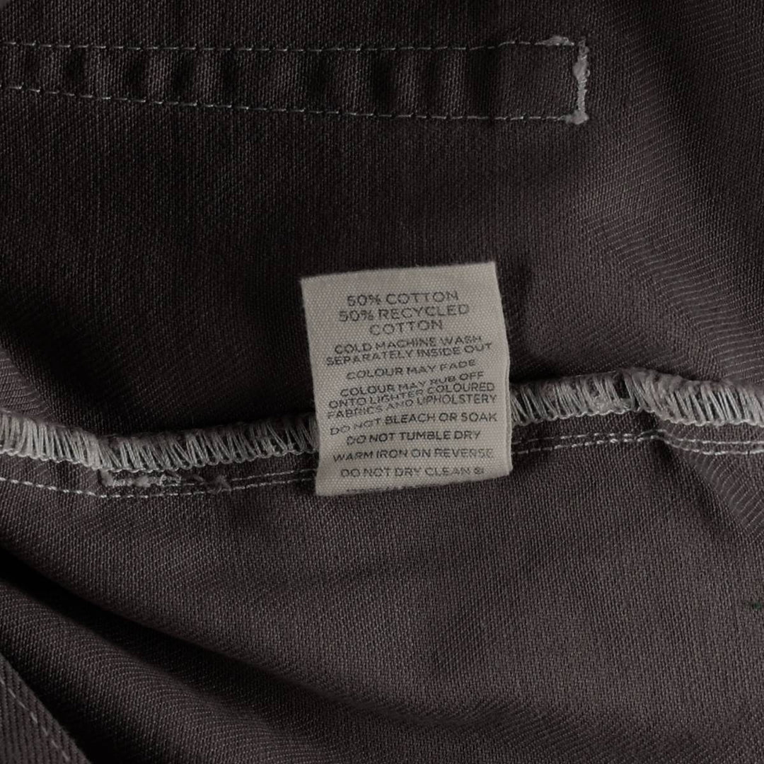 GLASSONS Painter Pants, Women's XL (equivalent to W31) cotton gray type Vintage Second Hand