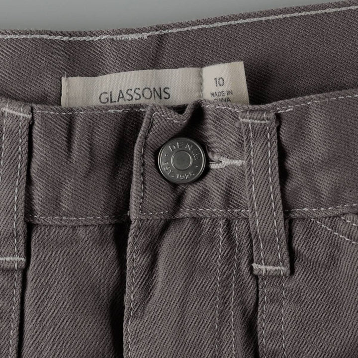 GLASSONS Painter Pants, Women's XL (equivalent to W31) cotton gray type Vintage Second Hand