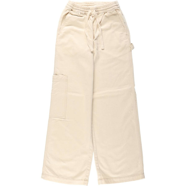 aerie Painter Pants Women's XS (approx.) cotton ivory Vintage Second Hand