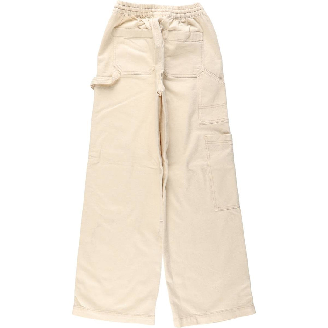 aerie Painter Pants Women's XS (approx.) cotton ivory Vintage Second Hand