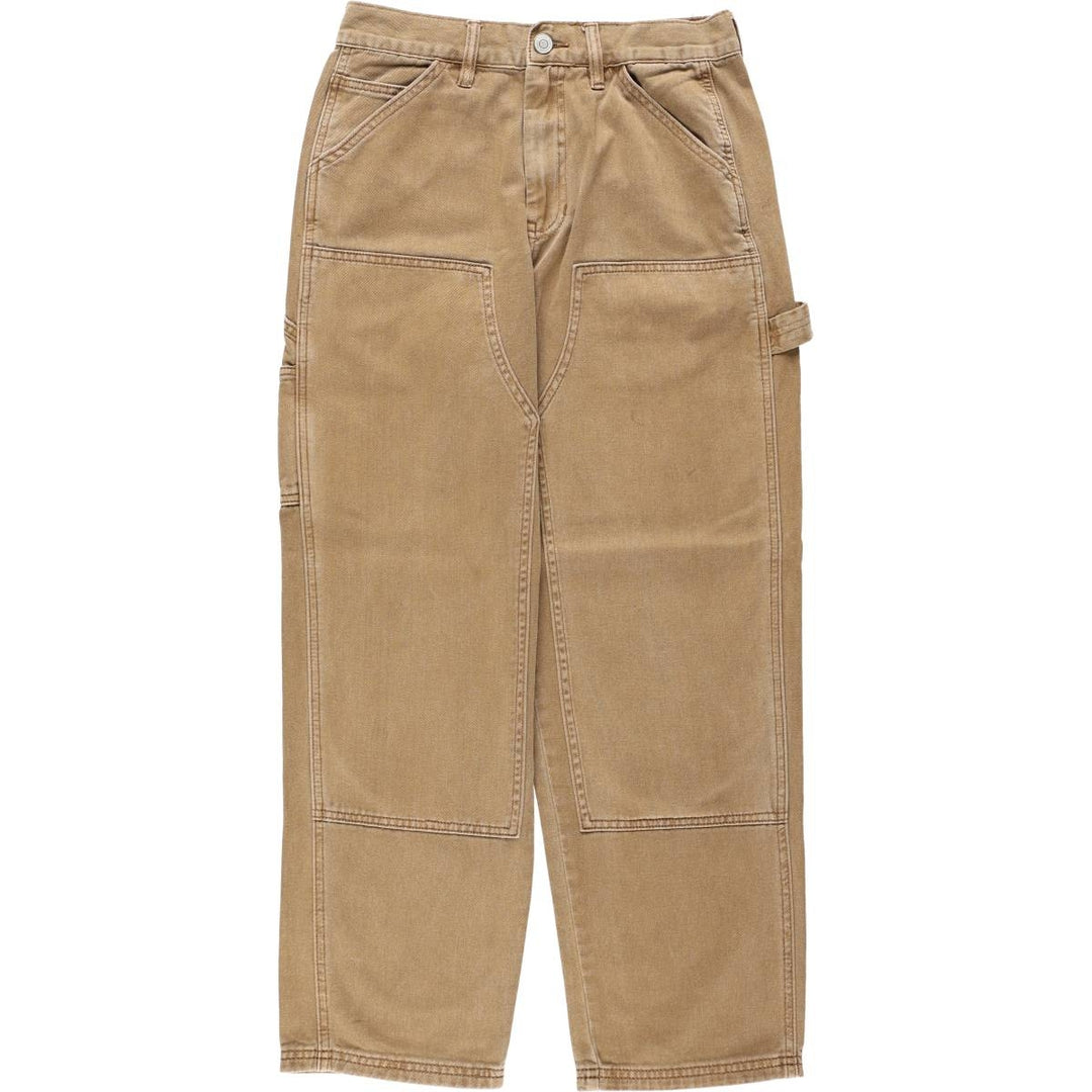RSQ Double Knee Painter Pants, Women's Size L (equivalent to W29) cotton beige type brown Vintage Second Hand