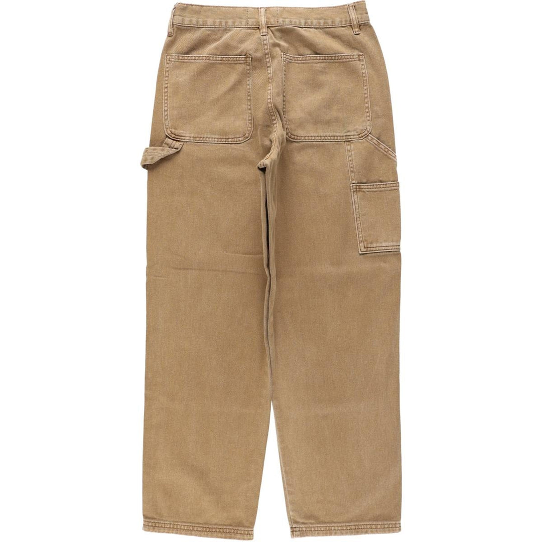 RSQ Double Knee Painter Pants, Women's Size L (equivalent to W29) cotton beige type brown Vintage Second Hand
