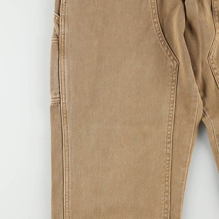 RSQ Double Knee Painter Pants, Women's Size L (equivalent to W29) cotton beige type brown Vintage Second Hand