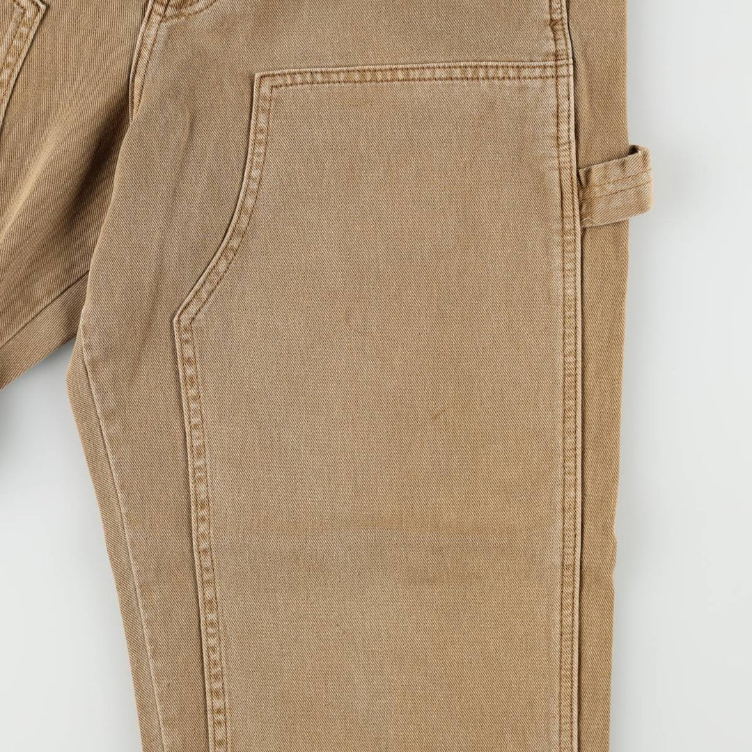 RSQ Double Knee Painter Pants, Women's Size L (equivalent to W29) cotton beige type brown Vintage Second Hand