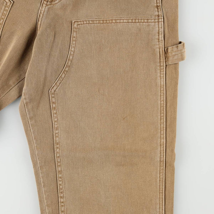 RSQ Double Knee Painter Pants, Women's Size L (equivalent to W29) cotton beige type brown Vintage Second Hand