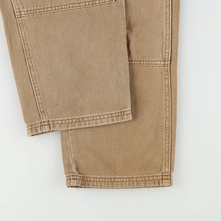 RSQ Double Knee Painter Pants, Women's Size L (equivalent to W29) cotton beige type brown Vintage Second Hand