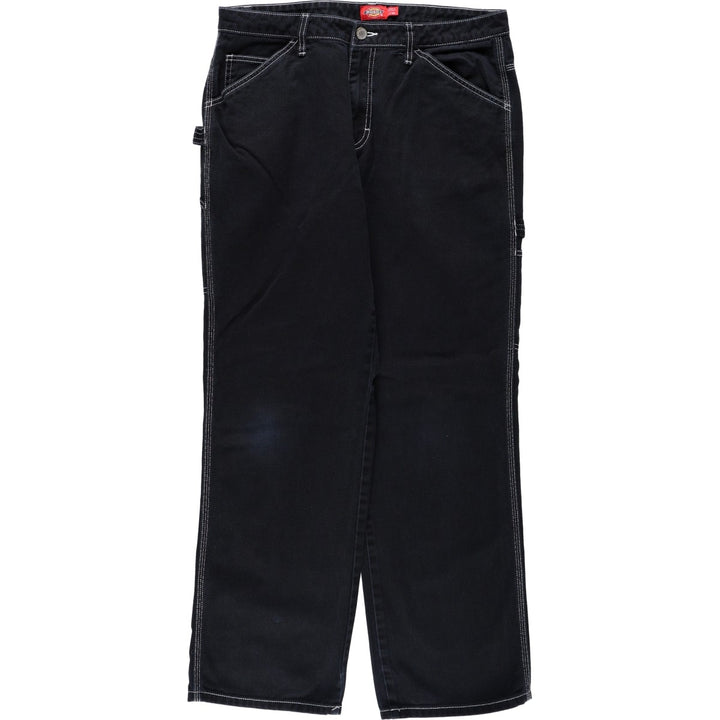 Dickies Painter Pants, Women's XL (W33) cotton black type Vintage Second Hand