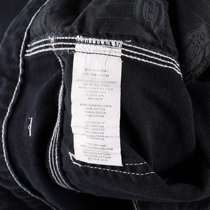 Dickies Painter Pants, Women's XL (W33) cotton black type Vintage Second Hand