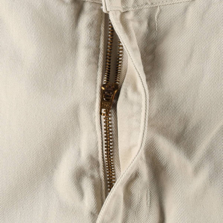 Harley-Davidson Painter Pants, Made in USA, Women's Size L (equivalent to W30) cotton Beige type Vintage Second Hand