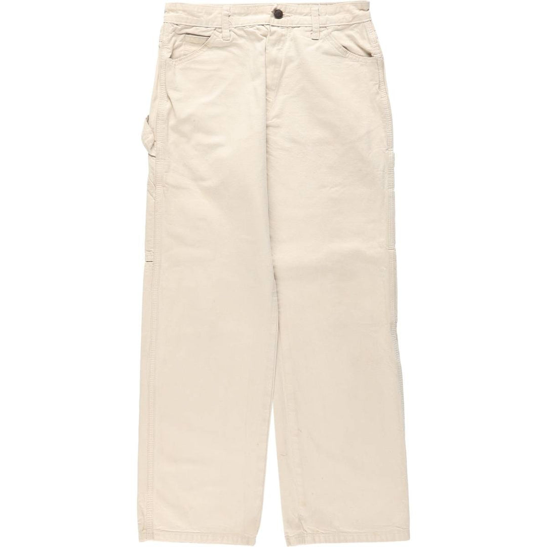 Dickies painter pants, women's size L (equivalent to W28). cotton unbleached Vintage Second Hand