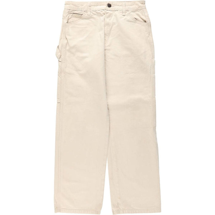 Dickies painter pants, women's size L (equivalent to W28). cotton unbleached Vintage Second Hand