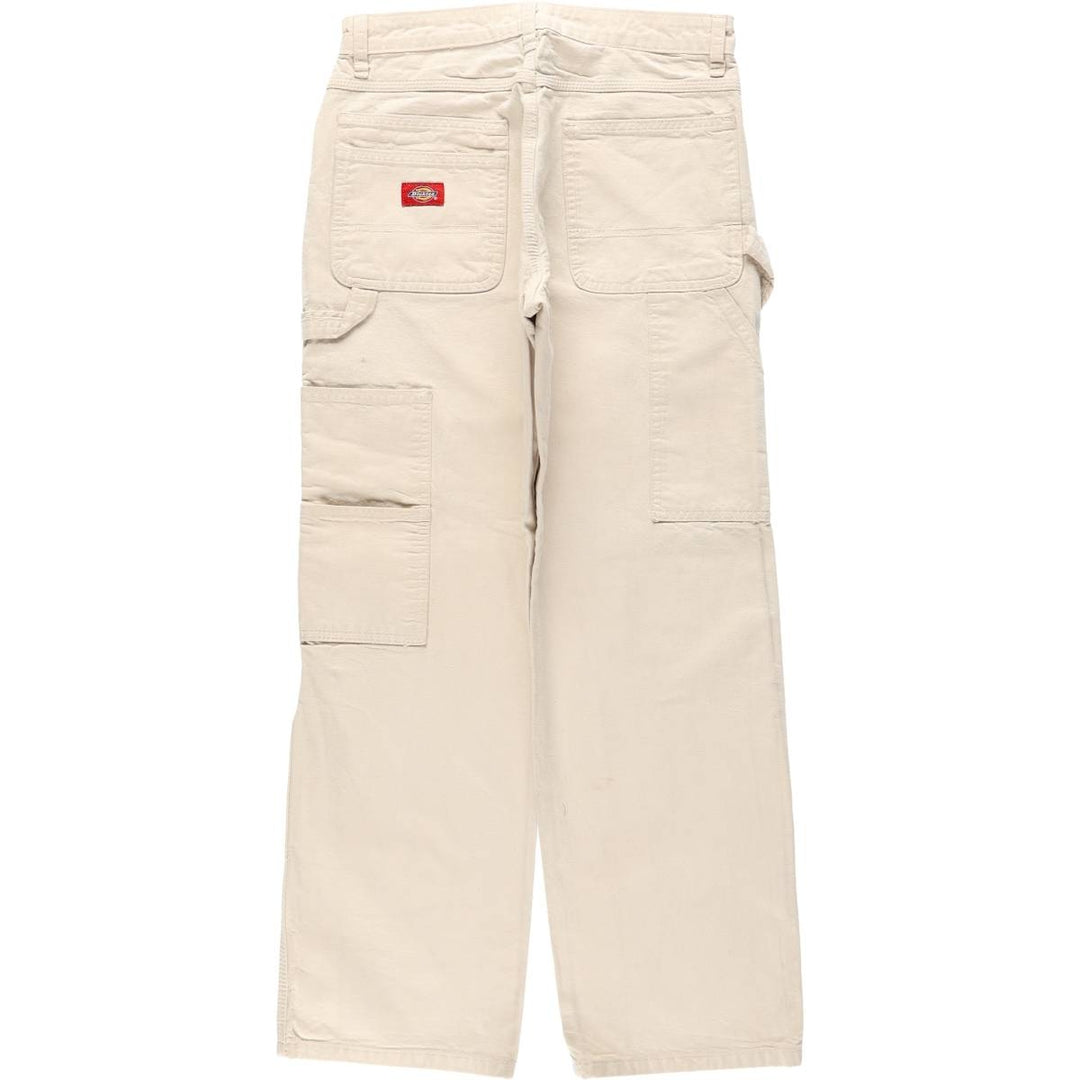 Dickies painter pants, women's size L (equivalent to W28). cotton unbleached Vintage Second Hand
