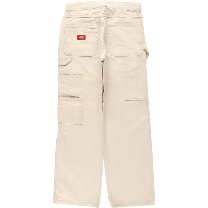 Dickies painter pants, women's size L (equivalent to W28). cotton unbleached Vintage Second Hand