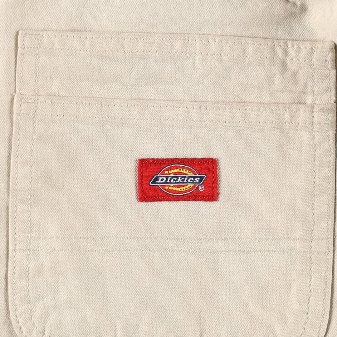 Dickies painter pants, women's size L (equivalent to W28). cotton unbleached Vintage Second Hand