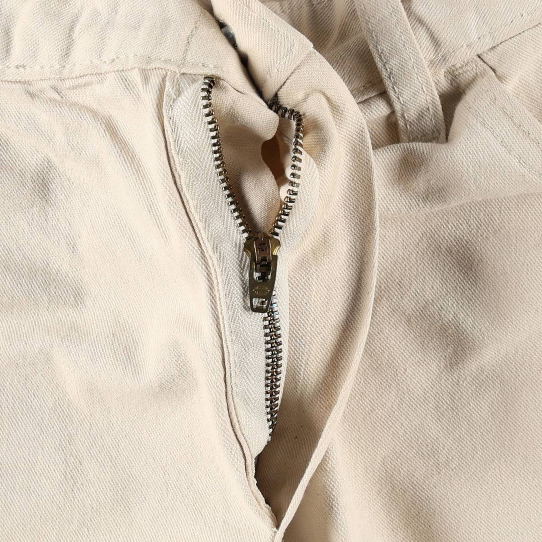 Dickies painter pants, women's size L (equivalent to W28). cotton unbleached Vintage Second Hand