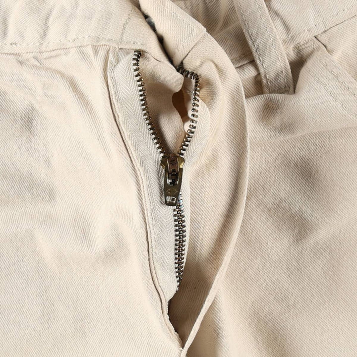 Dickies painter pants, women's size L (equivalent to W28). cotton unbleached Vintage Second Hand