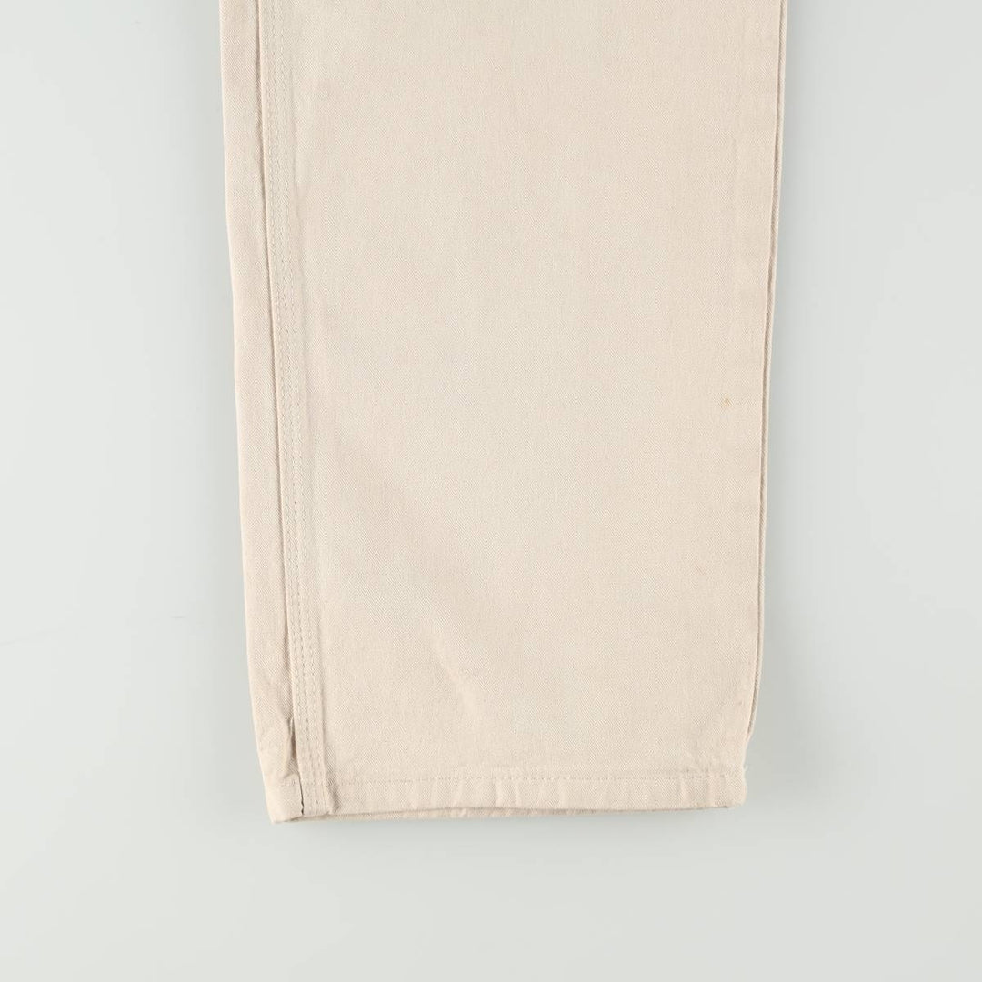 Dickies painter pants, women's size L (equivalent to W28). cotton unbleached Vintage Second Hand