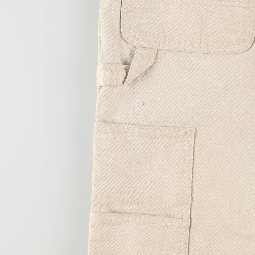 Dickies painter pants, women's size L (equivalent to W28). cotton unbleached Vintage Second Hand