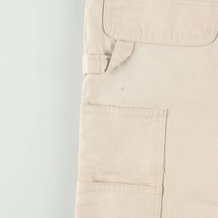 Dickies painter pants, women's size L (equivalent to W28). cotton unbleached Vintage Second Hand