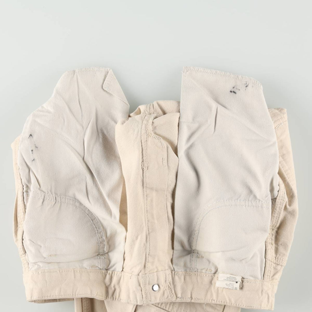 Dickies painter pants, women's size L (equivalent to W28). cotton unbleached Vintage Second Hand