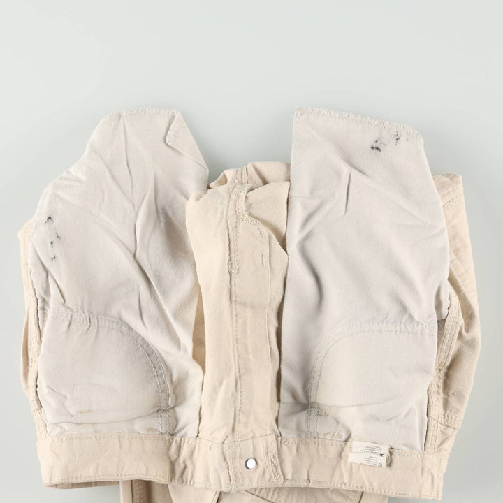 Dickies painter pants, women's size L (equivalent to W28). cotton unbleached Vintage Second Hand