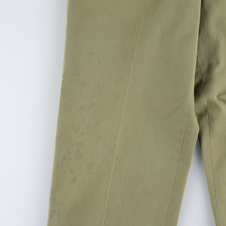 Women's cotton pants, size L (equivalent to W29), vintage. unclear Khaki type Vintage Second Hand