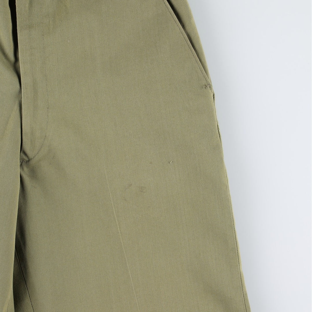 Women's cotton pants, size L (equivalent to W29), vintage. unclear Khaki type Vintage Second Hand