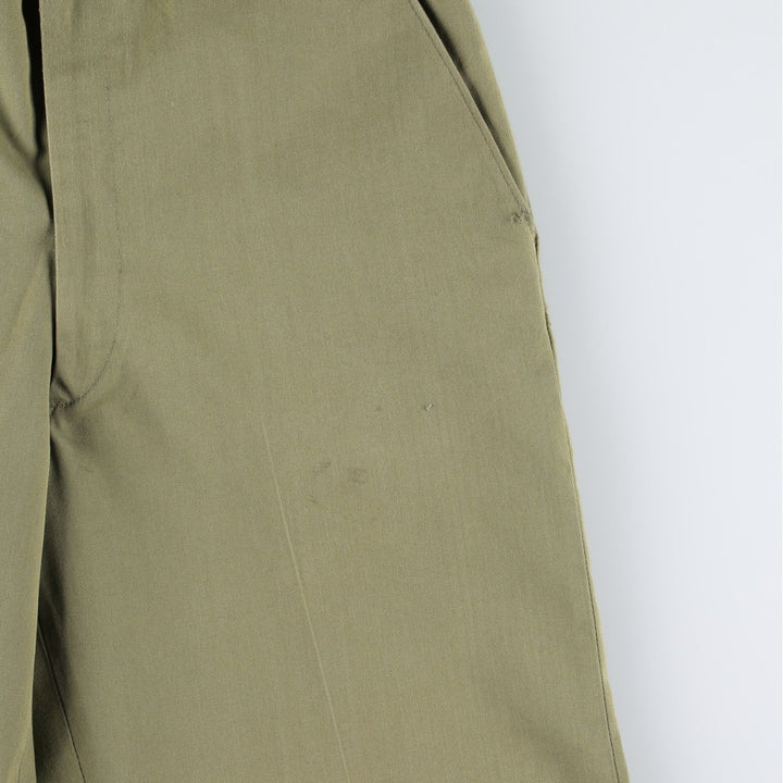 Women's cotton pants, size L (equivalent to W29), vintage. unclear Khaki type Vintage Second Hand