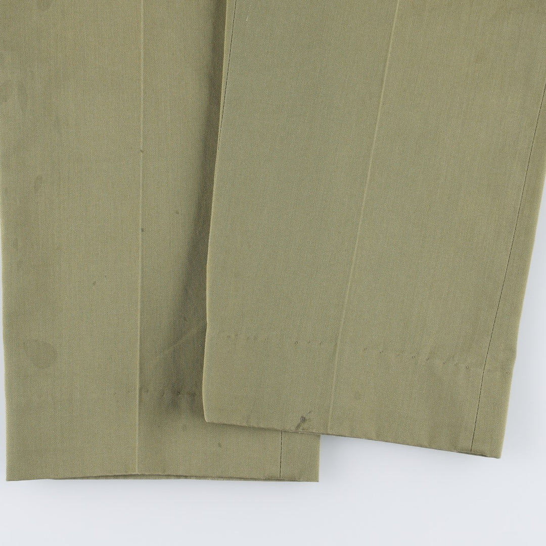 Women's cotton pants, size L (equivalent to W29), vintage. unclear Khaki type Vintage Second Hand