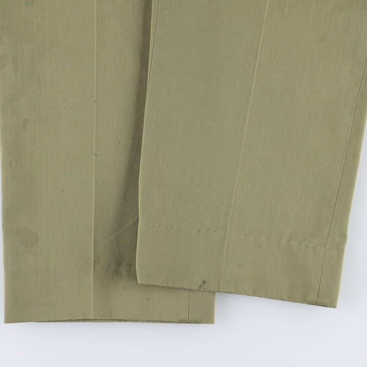 Women's cotton pants, size L (equivalent to W29), vintage. unclear Khaki type Vintage Second Hand